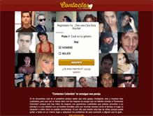 Tablet Screenshot of contactoscolombia.net